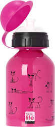 Ecolife Sticle pentru Copii 400ml Fuchsiu