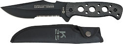 K25 Titanium Coated Knife Black in Sheath K25 Titanium Coated Knife Black in Sheath
