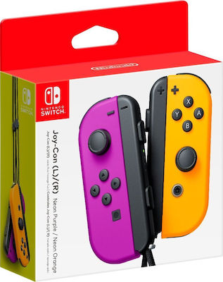 Nintendo Joy-Con Set Kabellos Gamepad für Schalter Purple/Neon Orange