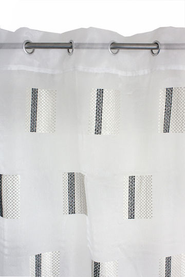 Mc Decor Curtain with Grommets 44977 White 140x260cm