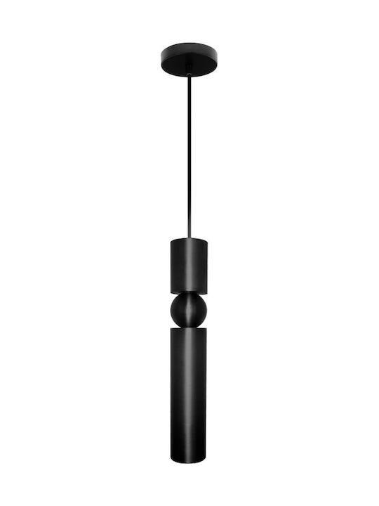 Luma Pendant Light Single-Light for Socket E27 Black