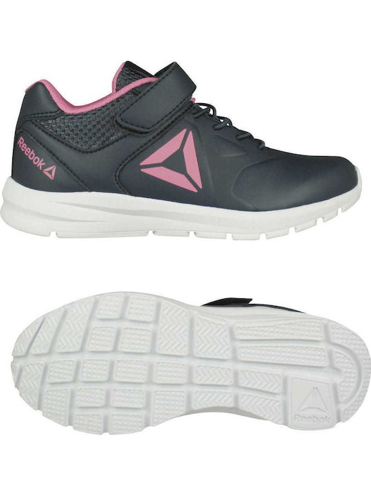 Rush Runner Αθλητικά Παιδικά Παπούτσια Running με Σκρατς Navy Μπλε