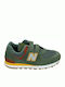 New Balance Παιδικά Sneakers με Σκρατς για Αγόρι Χακί