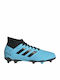 Adidas Παιδικά Ποδοσφαιρικά Παπούτσια Ψηλά Predator 19.3 FG με Τάπες και Καλτσάκι Bright Cyan / Core Black / Solar Yellow