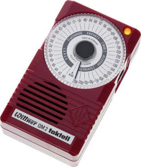 Wittner Metronome QM2 in Red Color