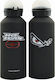 Gim Kids Aluminium Water Bottle No Fear Black 5...