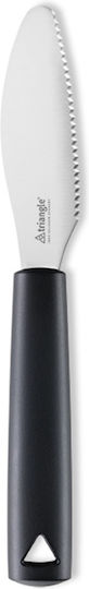 Triangle Spirit Messer aus Rostfreiem Stahl Butter 10cm