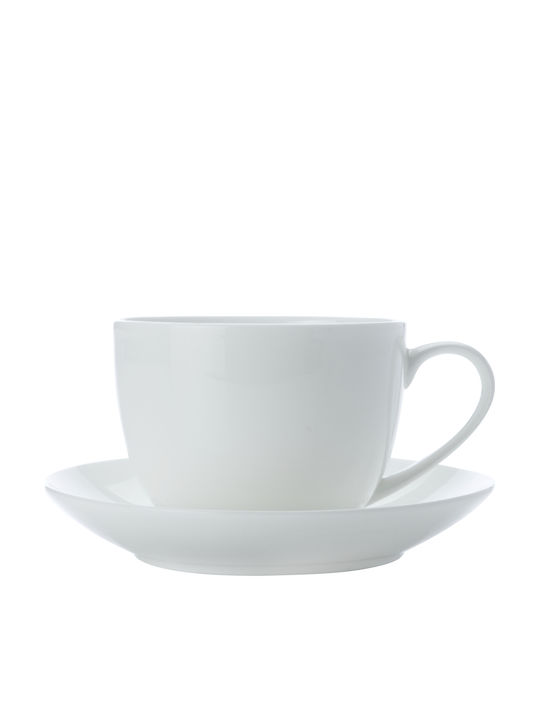 Maxwell & Williams Cashmere Porcelain Tea Cup Set 230ml White