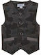 Kids Vest Knitted Gray