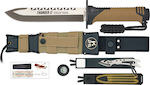 K25 Thunder II Μαχαίρι Επιβίωσης σε Καφέ χρώμα