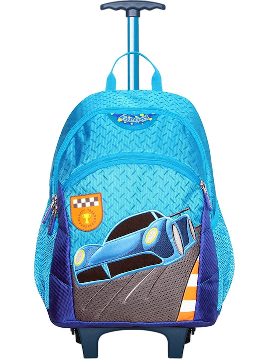 KalGav X-Bag School Bag Trolley Kindergarten in Blue color 13lt