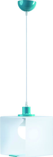 ArkoLight Pendant Light Turquoise with Socket E27 20x27x25cm