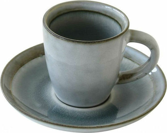 Marva Origin Φλιτζάνι Espresso από Πορσελάνη Grey 75ml