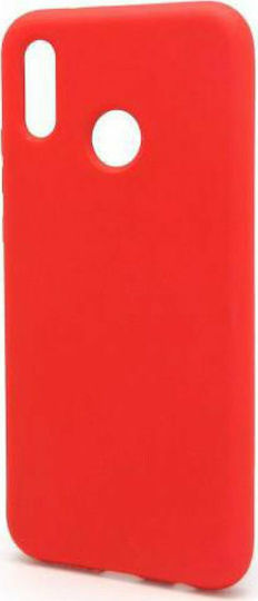 iNOS Liquid Silicon Back Cover Σιλικόνης Κόκκινο (Huawei P20 Lite)