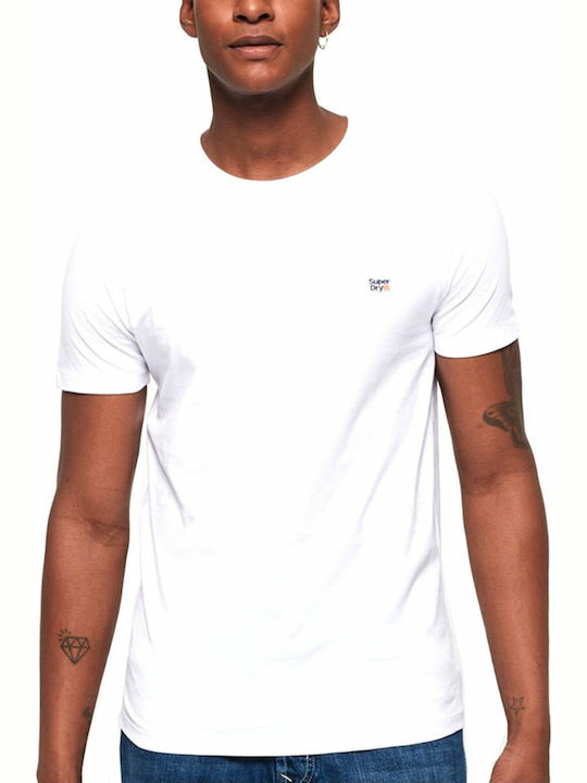 Superdry Collective Men's Short Sleeve Blouse Polo White