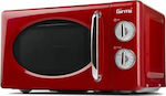 Girmi FM-2102 Mikrowellenofen mit Grill 20Es Rot