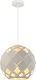 Ravenna Laura 300 Pendant Light Single-Light for Socket E27 White