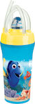 Πλαστικό Παγούρι με Καλαμάκι Finding Dory 450ml