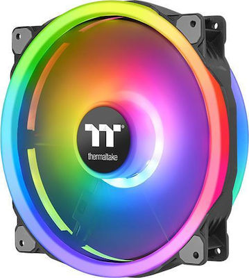 Thermaltake Riing Trio 20 RGB TT Premium Case Fan 200mm με Σύνδεση 9-Pin