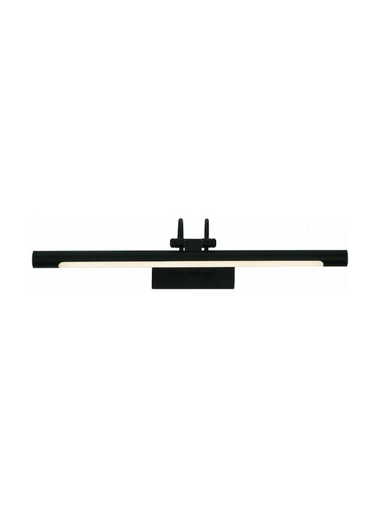 Inlight 1044-B Modern Lamp Bathroom with Integrated LED and Warm White Light Black 45cm