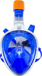 Xifias Sub Μάσκα Θαλάσσης Full Face in Blue color 0850