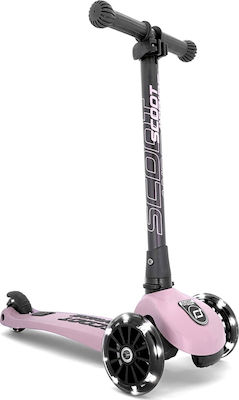 Scoot & Ride Kinderroller Klappbar Highwaykick 3 3-Rad für 3-6 Jahre Rosa