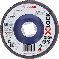 Bosch X-LOCK X571 Grinding Disc Metal 125mm G120