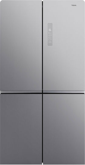 Teka Ψυγείο Ντουλάπα 534lt NoFrost Υ193.5xΠ90.5xΒ77.5εκ. Inox Rf 77920