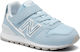 New Balance Kinder-Sneaker Hellblau YV996PLU