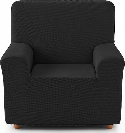 Mc Decor Tunez Elastic Cover for Armchair Black 70εκ. 1pcs MCL.EL.TUNEZ.P-MAYRO