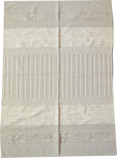 InTheBox Scandi Wohnzimmer Teppich Rechteckig Beige 160x200cm