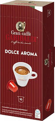 Garibaldi Espresso Dolce Aroma 10caps Garibaldi Espresso Dolce Aroma 10caps