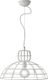 Ondaluce Sally 4 Pendant Light Single-Light Grid for Socket E27 White