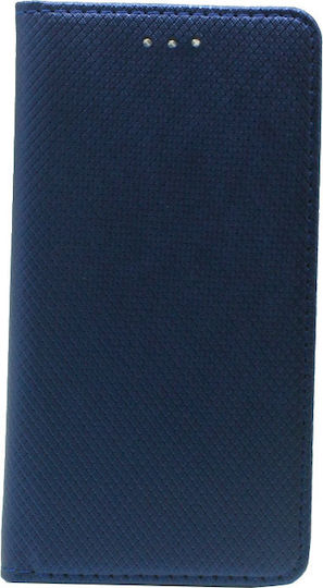 Buchen Sie Synthetisches Leder Magnetisch Blau (Galaxy J3 2016)