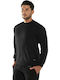 Bodymove Herren Sweatshirt Schwarz