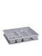 Curver Scurgător De Chiuvetă Din Plastic Gri 47.5x38x8.5cm