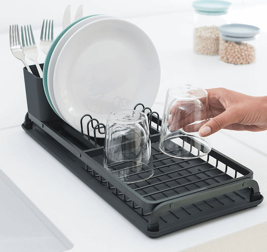 Brabantia Scurgător de Chiuvetă Metalic Gri 46x20x20cm
