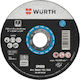 Wurth Zebra Δίσκος Κοπής Μετάλλου 115mm