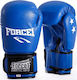 Force1 F-1000 Boxhandschuhe aus Kunstleder Blau