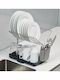 Joseph Joseph Y-Rack Geschirrabtropfer Abtropfgitter Metallisch Graues 35.8x30.3x28.5cm