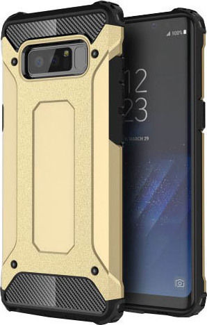 Hurtel Tough Armor Задна корица Пластмаса Златист (Galaxy Note 8)