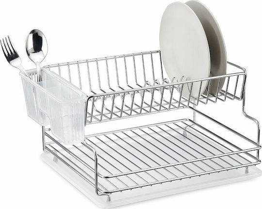 Tekno-Tel Scurgător De Chiuvetă Inox Argintiu 41x30x21cm