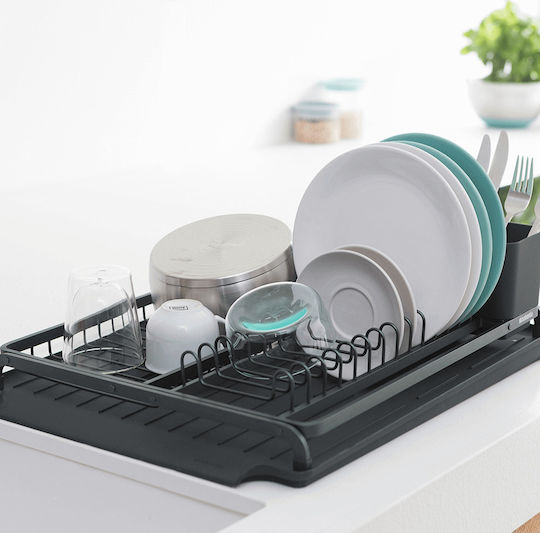 Brabantia Scurgător De Chiuvetă Plastic Gri 50x39x14.2cm