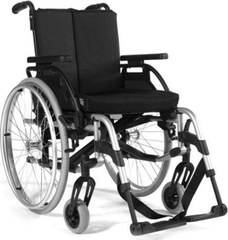 Sunrise Medical RubiX 2 Αναπηρικό Αμαξίδιο Ελαφρού Τύπου 46cm Ασημί