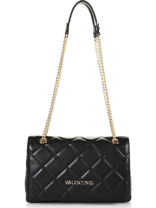 Valentino Bags VBS3KK02 Γυναικεία Flap Bag 'Ωμου Μαύρη