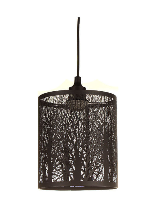 Keskor Pendant Light Single-Light for Socket E27 Black