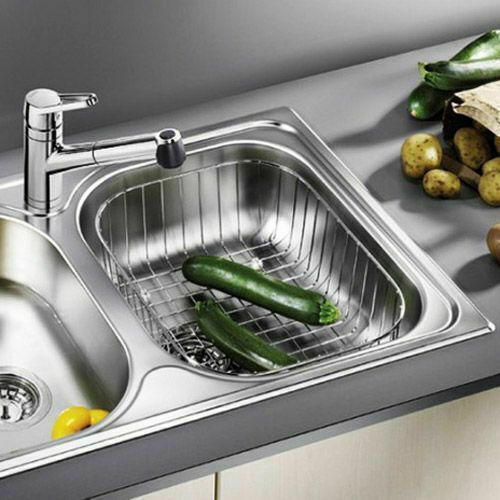 Blanco Abtropfkorb Inox Silber 31x39x13.5cm