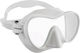 CressiSub F1 Diving Mask White