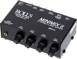 Rolls MX 51S Αναλογικός Μίκτης 4.0 Καναλιών με Phantom Power & 1 Εισόδο XLR