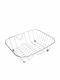 Sanitec Νο 7 Στραγγιστήρι Γούρνας Inox Ασημί 39x32cm